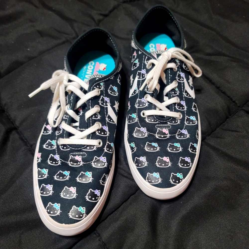 Converse Black and multicolored Hello kitty Athletic Shoes